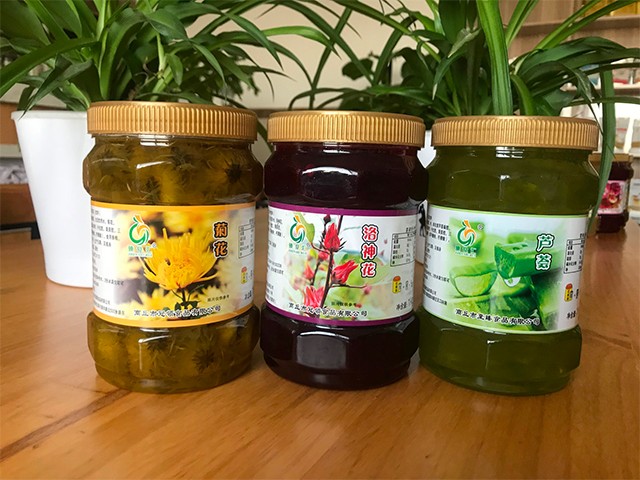 菊花花茶、洛神花花茶、蘆薈花茶